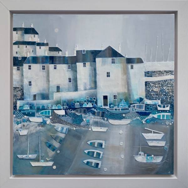 - Mixed Media on Canvas, Painting by Julie Adlard, measuring 80 x 80 cm (H x W) framed at 94 x 94 cm £1575
